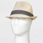 Fedora With Navy Band Hat - Goodfellow & Co Tan