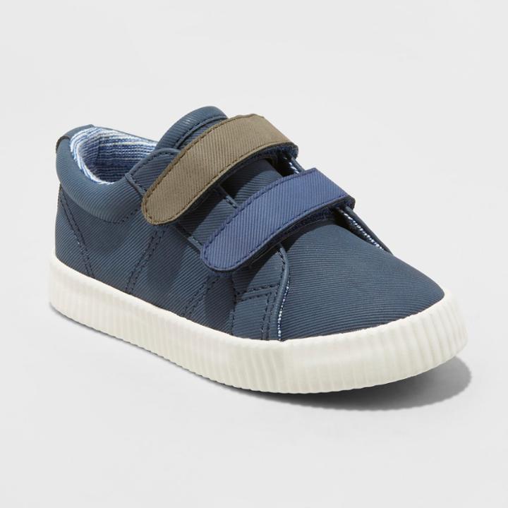 Toddler Boys' Angelo Casual Sneakers - Cat & Jack Navy