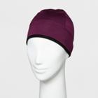 Women's Jersey Velour Beanie - C9 Champion Purple Gray, Black