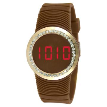 Tko Orlogi Women's Tko Digital Touch Watch - Brown