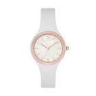 Target Women's Rubber Athleisure Watch - A New Day Rose Gold/gray