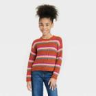 Girls' Pullover Sweater - Cat & Jack Orange