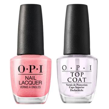 Opi Nail Laquer Princesses Rule/top Coat