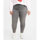 Levi's Women's Plus Size 721 High-rise Skinny Jeans - Authentic Granite