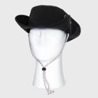 Men's Boonie Hat With White Cord - Goodfellow & Co Black