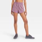 Women's Mid-rise Run Shorts 3 - All In Motion Light Mauve