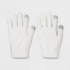 Women's Tech Touch Magic Gloves - Wild Fable Cream One Size, Ivory