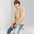 Men's Standard Fit Fleece Hooded Sweatshirt - Original Use Brown