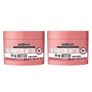 Soap & Glory Original Pink The Righteous Butter Body Butter - 2ct/10.1 Fl Oz