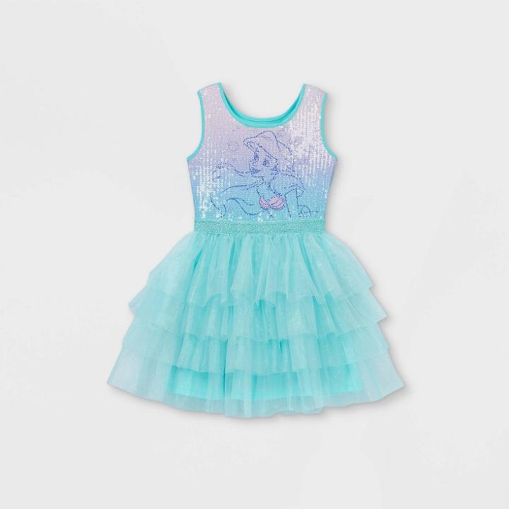 Girls' Disney Ariel Tutu Dress - Green