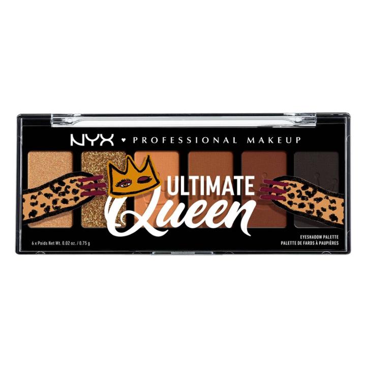 Nyx Professional Makeup Ultimate Queen Eyeshadow Palette - 6 Pan