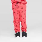 Toddler Boys' Star Joggar Pants - Art Class Red 12m, Toddler Boy's