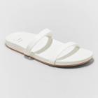 Women's Nadine Skinny Strap Sandals - A New Day Off-white