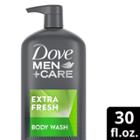 Dove Men+care Extra Fresh Body Wash Pump