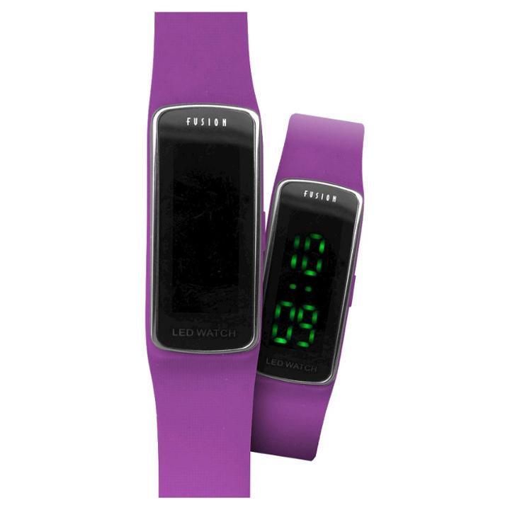 Target Girls' Fusion Hidden Led Digital Sportwatch - Purple