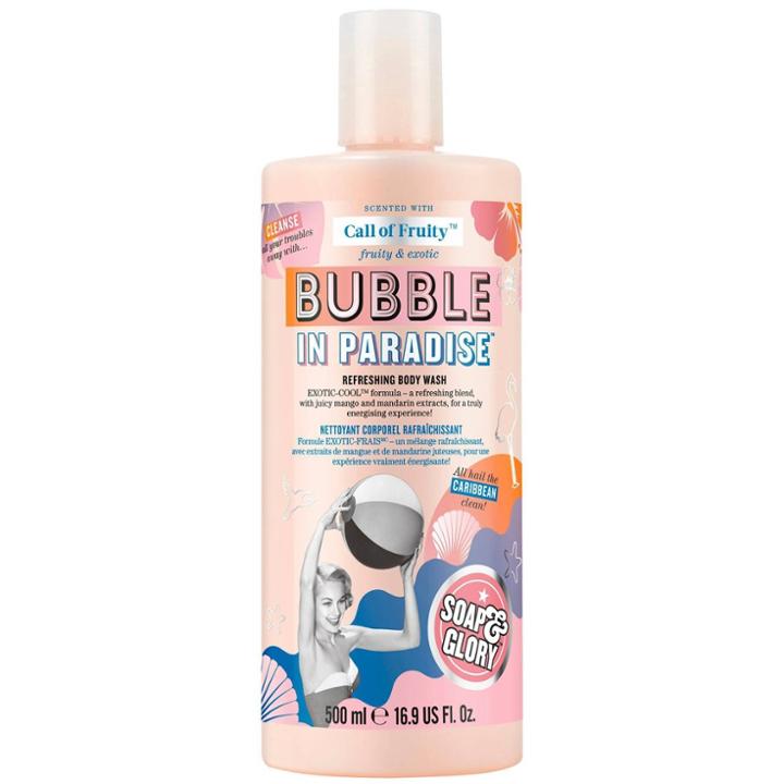 Soap & Glory Call Of Fruity Bubble In Paradise Body Wash 16.9oz, Women's