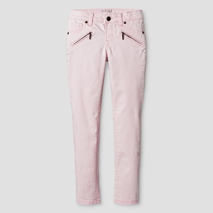 Plus Size Girls' Jeans - Cat & Jack Cherry Cream