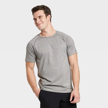 Men's Short Sleeve Novelty T-shirt - All In Motion Olive L, Men's, Size: