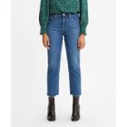 Levi's Women's 501 Super-high Rise Cropped Jeans - Charleston In The Fray