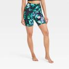Women's Ultra High-rise Bike Shorts - All In Motion Assorted Blue