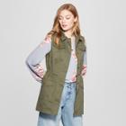 Women's Military Vest - A New Day Olive (green) Xxs