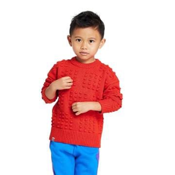 Toddler Textured Sweater - Lego Collection X Target Red
