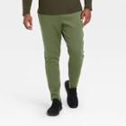 Men's Big & Tall Tech Fleece Jogger Pants - All In Motion Olive Green Xxxl