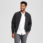 Men's Standard Fit Lightweight Bomber Jacket - Goodfellow & Co Black