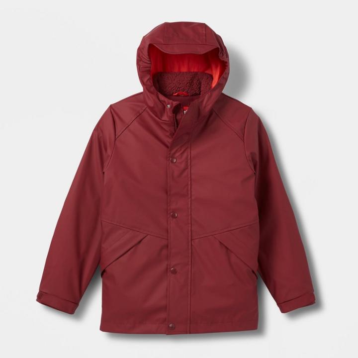 Kids' Solid 3-in-1 Rain Jacket - Cat & Jack