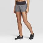 Women's Premium Running High-waisted Shorts - C9 Champion Dark Grey Heather