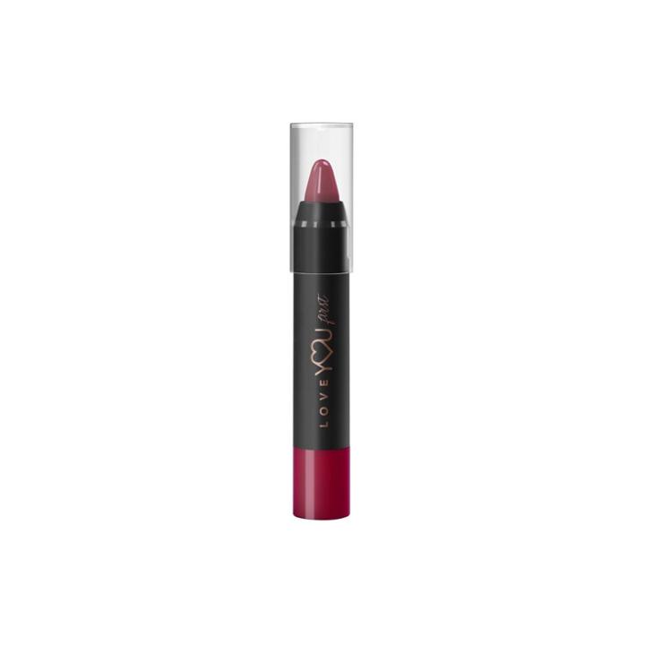 Love You First By Realher Brilliant Bright Pink Moisturizing Lip Crayon