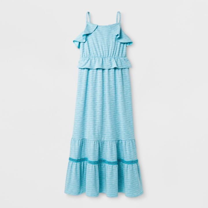 Girls' Maxi Dress - Cat & Jack Aqua