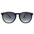 Fantas-eyes, Inc. Women's Round Sunglasses - Black