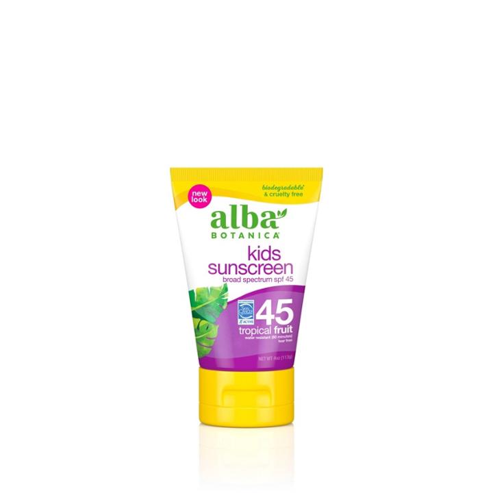 Alba Botanica Very Emollient Kids Sunscreen Lotion -