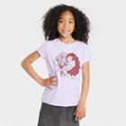 Girls' 'growing' Short Sleeve Graphic T-shirt - Cat & Jack Lilac