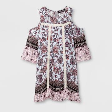 Girls' Stella & Sienna Cold Shoulder Sundress - 10,