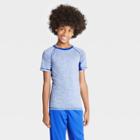 Petiteboys' Short Sleeve Fitted Performance T-shirt - All In Motion Blue
