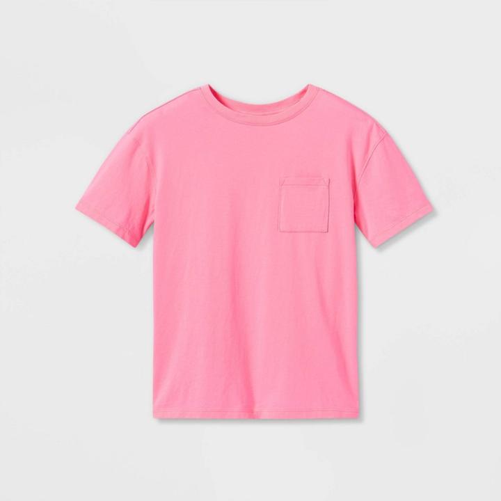 Kids' T-shirt - Cat & Jack Bright Pink
