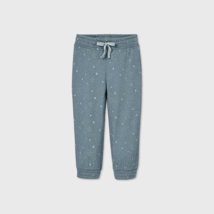 Grayson Mini Toddler Girls' Star Jogger Pants - Blue