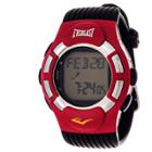 Everlast Finger Touch Heart Rate Monitor Watch Red