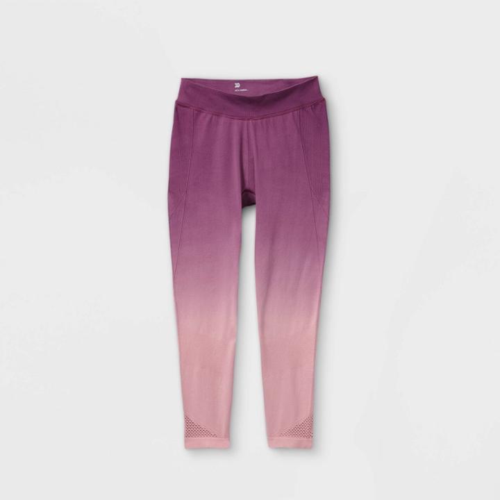 Girls' Seamless Leggings - All In Motion Rose