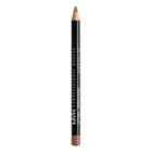Nyx Professional Makeup Long-lasting Slim Lip Pencil - Creamy Lip Liner - Nude Truffle
