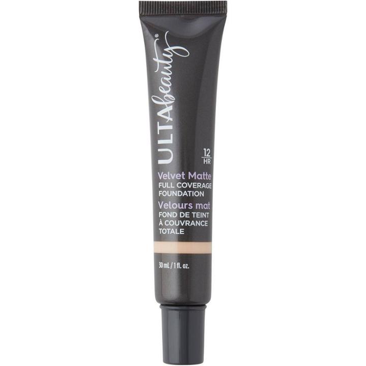 Ulta Beauty Collection Velvet Matte Longwear Foundation - Light Cool - 1oz - Ulta Beauty
