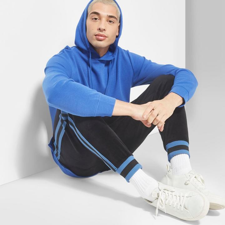 Men's Long Sleeve Terry Hooded Sweatshirt - Original Use