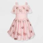 Beauty And The Beast Girls' Disney Belle Fancy Dress - Pink 3 - Disney