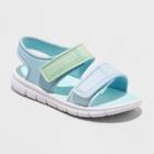 Toddler Tate Ankle Strap Sandals - Cat & Jack Teal Green/blue