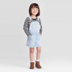 Oshkosh B'gosh Toddler Girls' Heart Skirtall - Blue 12m, Toddler Girl's