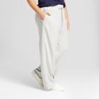 Women's Plus Size Jogger With Velvet Detail - Ava & Viv Heather Gray