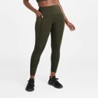 Women's Sculpted Linear Laser Cut Leggings 25.5 - All In Motion Green Olive
