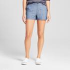 Target Women's 3 Chino Shorts - A New Day Chambray